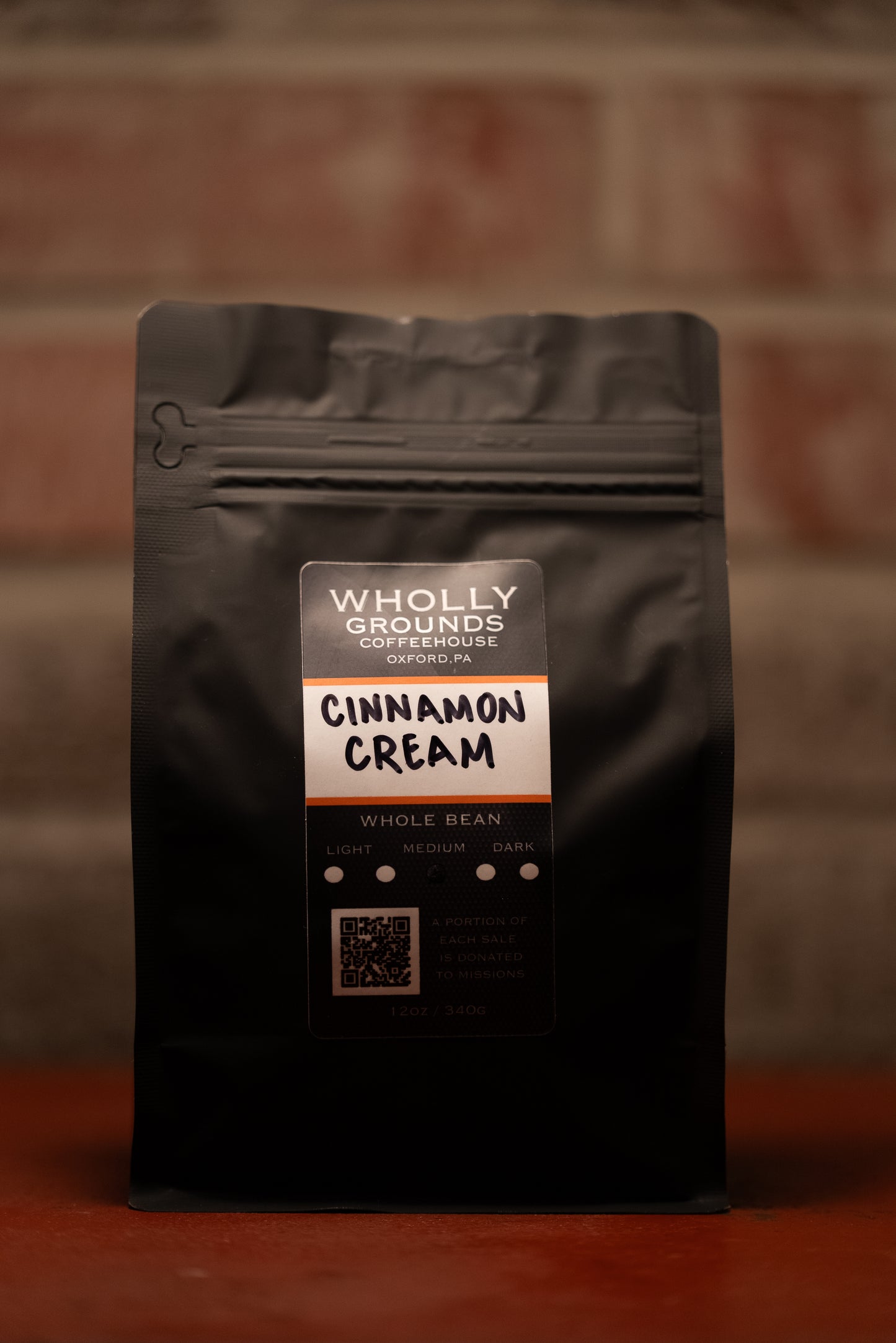 Wholly Grounds Cinnamon Cream