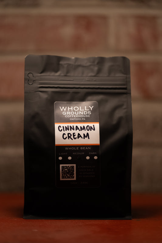 Wholly Grounds Cinnamon Cream (12 ounce bag)