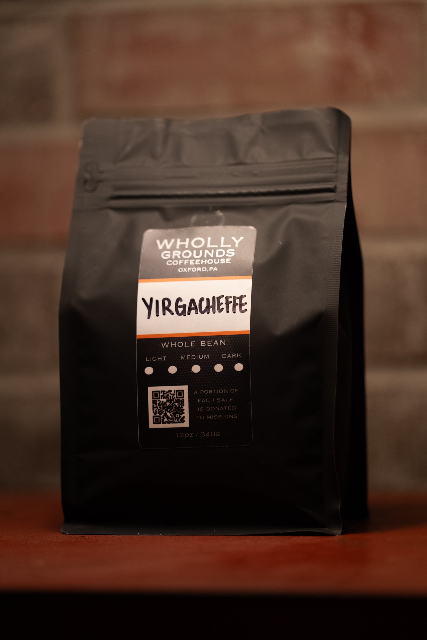 Wholly Grounds Yirgacheffe (12 ounce bag)